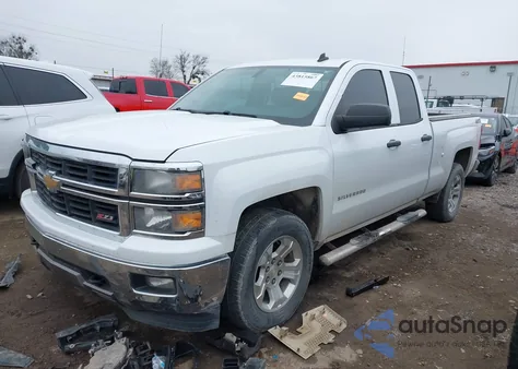 2014 Chevrolet Silverado 1500 2Lt z USA, uszkodzony, nr VIN 1GCVKREC6EZ219216